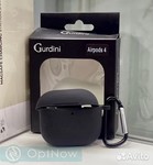 Чехол силиконовый Gurdini для AirPods 4 черный - фото 92626