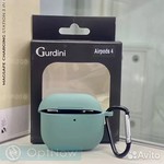 Чехол силиконовый Gurdini для AirPods 4 зеленый лес - фото 92628