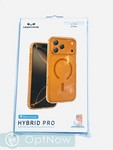 Чехол силиконовый KEEPHONE HYBRID PRO MagSafe для iPhone 17 Pro (6.3") глянцевый Оранжевый - фото 92725