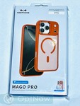 Чехол пластиковый KEEPHONE Mago Pro MagSafe для iPhone 17 Pro (6.3") матовый Оранжевый - фото 92728