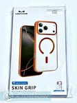 Чехол пластиковый KEEPHONE SKIN GRIP MagSafe для iPhone 17 Pro (6.3") матовый Оранжевый - фото 92730
