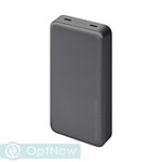Аккумулятор внешний универсальный Deppa NRG Turbo S 20000 mAh D-33698 (2Type-C) Графитовый - фото 92743