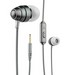 Наушники Hoco M5 Colorful Conch Universal Earphone Aviation Aluminum (1.2 м) с микрофоном Серые - фото 34805
