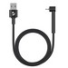 Дата-кабель USB Deppa D-72296 Stand USB подставка - microUSB 1.0м алюминий Черный - фото 62969