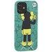 Чехол-накладка силикон MItriFON для iPhone 12 Pro (6.1") 0.8мм с флуоресцентным рисунком AW J42 - фото 66095