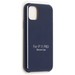 Накладка силиконовая MItrifON для iPhone 11 Pro (5.8") без логотипа Ультрамарин №63 - фото 70570
