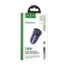 Разделитель автомобильный Hoco Z39 Farsighted dual port QC3.0 Car charger с кабелем MicroUSB (2USB: 3.6V-6.5V & 3A 18W) Синий - фото 71791