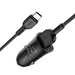 Разделитель автомобильный Hoco Z39 Farsighted dual port QC3.0 Car charger с кабелем Type-C (2USB: 3.6V-6.5V & 3A 18W) Черный - фото 71794