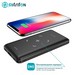 Внешний аккумулятор универсальный Power Bank & беспроводное зарядное MItrifON AK1 10000 mAh Черный - фото 79964