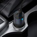 Разделитель автомобильный Deppa Type-C + Type-C: (PD/QC 3.0 D-11223, 60 Вт) Металл серый - фото 91588