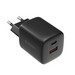 Адаптер питания Deppa USB-A + Type-C Power Delivery 3.0А QC 4.0 45Вт (11478) Черный - фото 92584