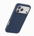 Чехол кожаный KEEPHONE Peekaboo MagSafe для iPhone 17 Pro Max (6.9") Синий - фото 92694